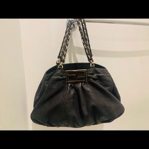 Fendi Mia Leather Tote